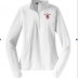 Quarter zip ladies white